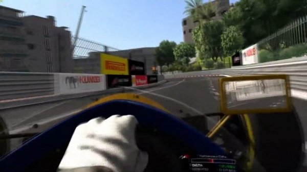 Assetto Corsa 1993 Williams Fw15c at Monaco with Alain Prost