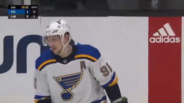 228-й гол Владимира Тарасенко в НХЛ (St. Louis Blues 4:0 Los Angeles Kings) смотреть онлайн