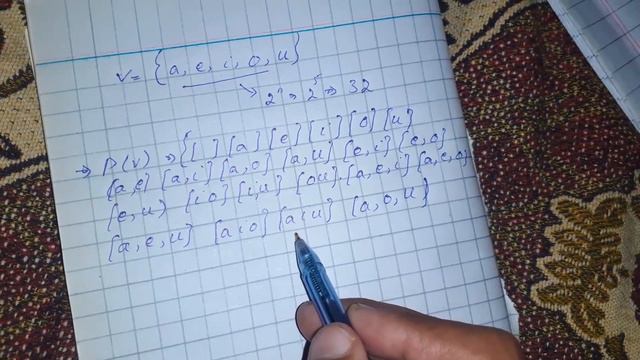 Powe set of vovels .... power set of 5 element || power set of more than 4 element || 7th|| 8thmath смотреть онлайн