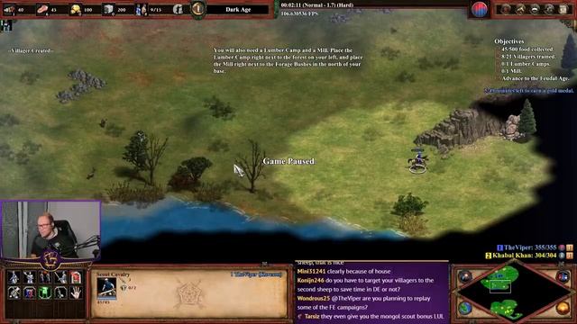 AOE2:DE | The Art of War Challenges | #5 Defending Against a Rush смотреть онлайн