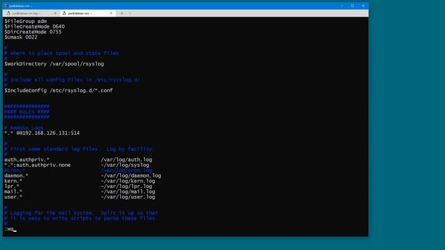 Linux Log Server Set Up смотреть онлайн