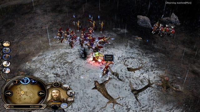 Witch King vs Eomer and Rohirrim смотреть онлайн