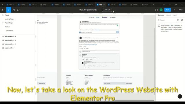 From Figma Design to Elementor Pro WordPress Website: A Complete LMS Conversion - Abyooda Co. смотреть онлайн