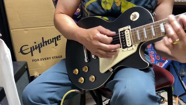 EP. 2 Epiphone Les Paul Traditional Pro IV Limited-Edition Electric Guitar Worn Ebony. Second time смотреть онлайн