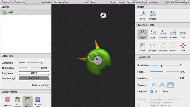 Dynamic Shader - using Sprite Illuminator to create normal maps смотреть онлайн