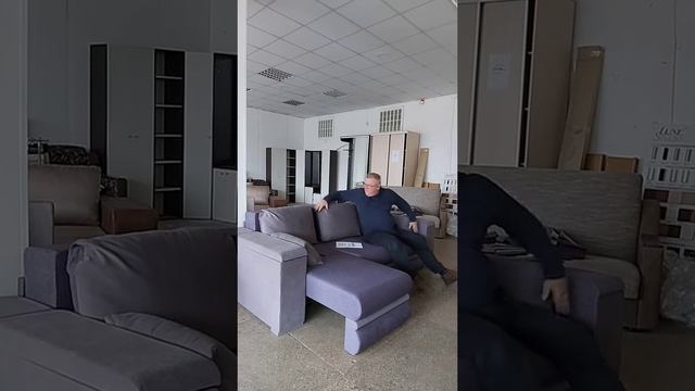 Уникальный диван - трансформер "Комби - Лоте" в мебельном магазине по адресу Lubānas iela 52 в Риге смотреть онлайн