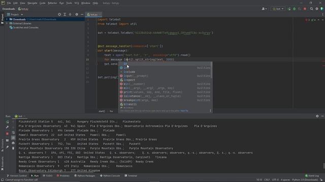 Создание телеграм-ботов на python (telebot) #15 / Методы из telebot.util смотреть онлайн