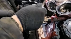 Замена гура , замена ворот полуприцепа,#daf #man