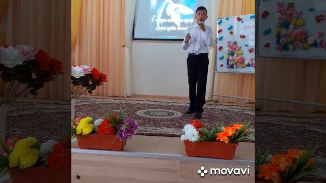 Песня ,,Мама".Поёт Имангали Инабат смотреть онлайн