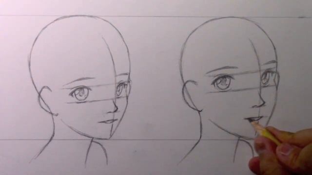 How to Draw Manga Faces: 2 Different Ways смотреть онлайн