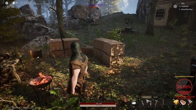 Pax Dei Альфа Тест! Изучаем и Разбираемся!