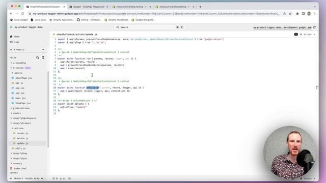 Build a full-stack Shopify product tagging app in 20 minutes смотреть онлайн