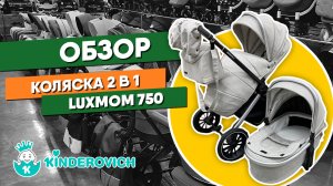 Обзор коляски 2 в 1 Luxmom 750