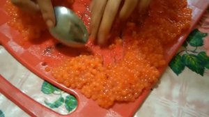 ЗАСОЛКА КРАСНОЙ ИКРЫ. ПЯТИМИНУТКА.