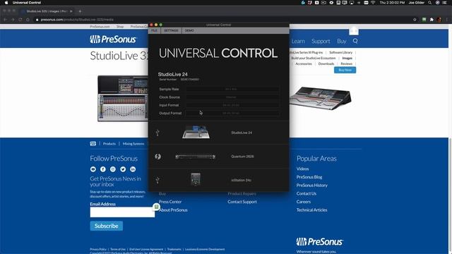 NEW StudioLive Interface Mode смотреть онлайн