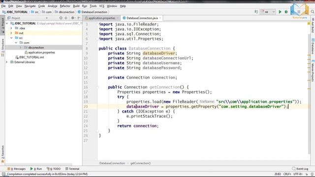 قسمت اول - مقدمات اتصال به دیتابیس (اوراکل) (JDBC آموزش) смотреть онлайн