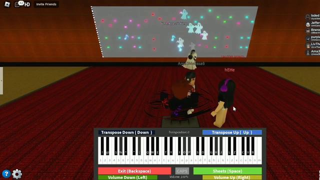 Atlantis - Seafret | Roblox Virtual Piano смотреть онлайн