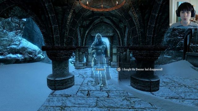 Skyrim Let's Play 209 - female Argonian w face cam смотреть онлайн