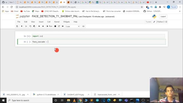 Face Detection Using OpenCV Python in HINDI | Face Detection Using Haar Cascade Classifiers TUTORIA смотреть онлайн