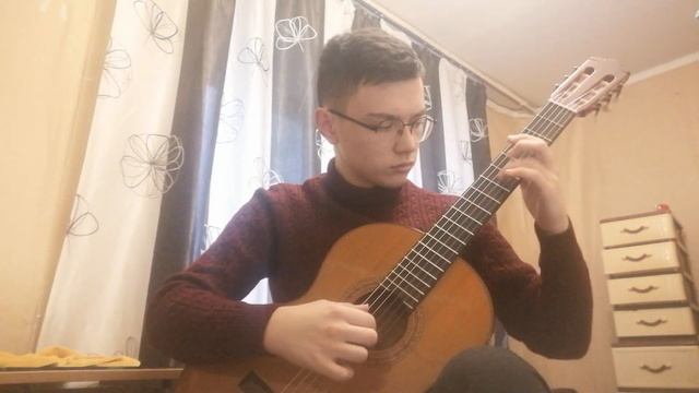 F. Chopin - Mazurka (op.67, №4) - KHARKIV-GUITAR-COMPETITION смотреть онлайн