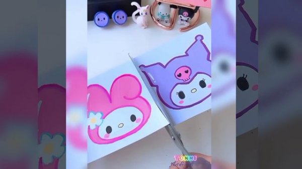 Paper craft/Easy craft ideas/ miniature craft / how to make /DIY/school project/Tonni art and craft