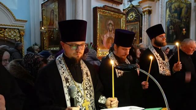 Чтение Великого покаянного канона преподобного Андрея Критского. Свято-Духов собор. Часть1 смотреть онлайн