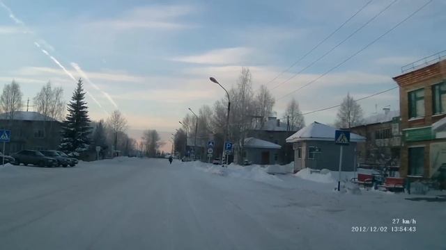 Поездка по селу Корткерос 2 декабря 2012 года смотреть онлайн