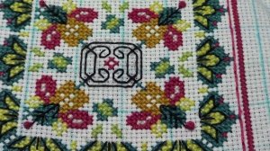 Вышивка крестиком. Бискорню для сестры ч2