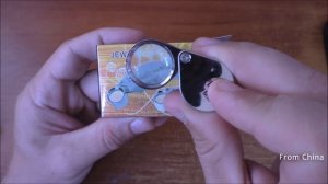 Ювелирная лупа 30х. Увеличительное стекло. Jeweler's loupe | From China