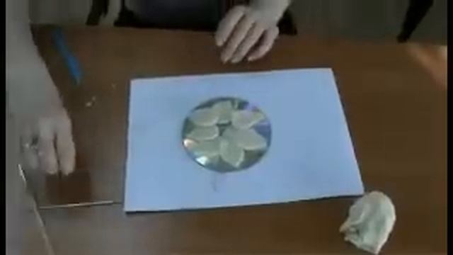 Мастер-класс Панно "Цветок из солёного теста" смотреть онлайн