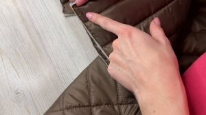 Как сшить стеганый жилет из двухсторонней стежки?