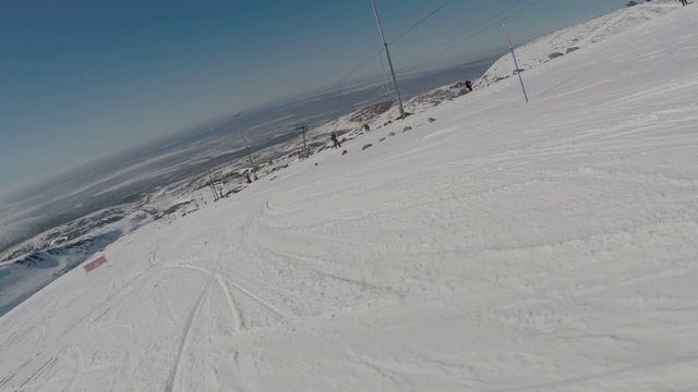 Большой Вудъявр, трасса 3+1, onboard смотреть онлайн