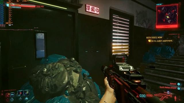 Cyberpunk 2077 on Core i3-10100F 3.6GHz RX 6500 XT 1080p смотреть онлайн