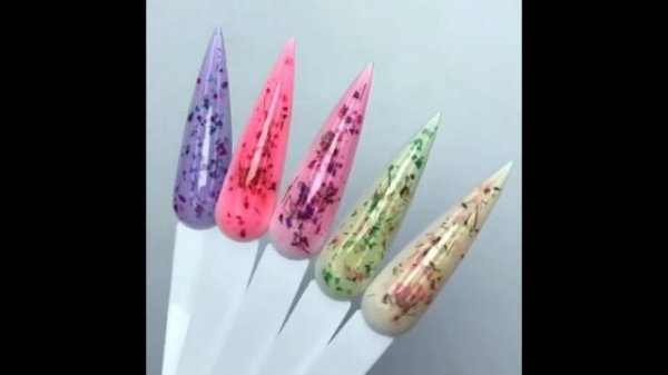 SAKURA базы с сухоцветами от Nail Republic