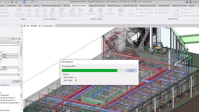 MagiCAD for Revit – Enhancements to Clash Reports (Common Tools) смотреть онлайн