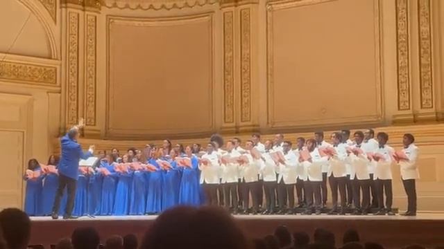 Хор университета Моргана в Нью-Йорке спел «Всенощное бдение» на русском языке смотреть онлайн