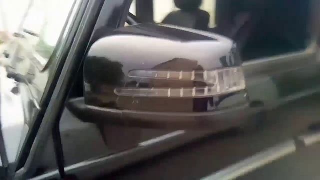 Mersedes-Benz G-350 с выхлопом Ford mustang смотреть онлайн