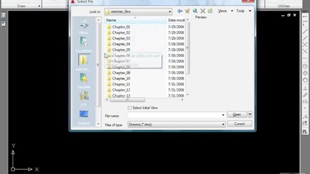 សិក្សាកម្មវិធី Autocad 2009 តាមលោក jeff Bartel 0003 Using the example files смотреть онлайн