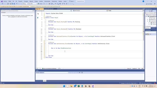 21. Programando Excel desde .NET con VSTO y VS (Conexión a Bases de datos Access) смотреть онлайн