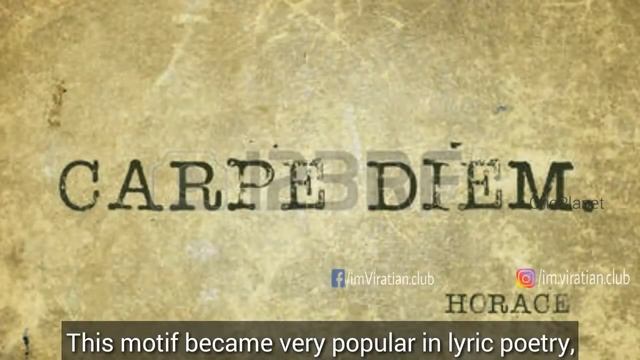 Carpe Diem in Virat Kohli's Instagram bio | Meaning of Carpe Diem | Roman poet Horace | CricPlanet смотреть онлайн