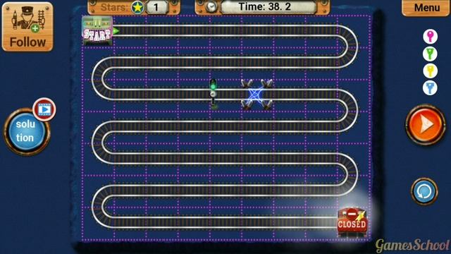 Train Track Line Maze - Train Game - Android Gameplay #1445 смотреть онлайн