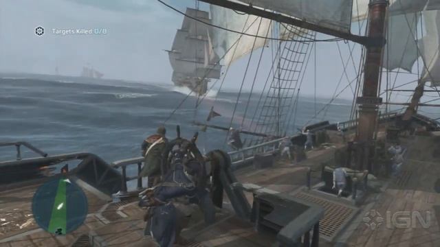 Assassin's Creed 3 - The Ghost of War Act 1 - The Hidden Secrets Pack - Walkthrough смотреть онлайн