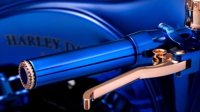 Самый дорогой мотоцикл в мире! Harley-Davidson Blue Edition смотреть онлайн