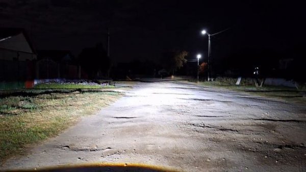 Уличный тест KoiTo dm008 osram led