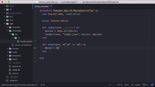 Versioned API in Elixir with Phoenix смотреть онлайн