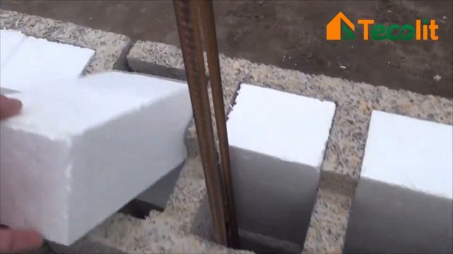 Установка первых трех рядов блоков Теколит Дополнительный рассказ о блоках Теколит + Ростов смотреть онлайн