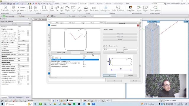 Novo Software BIM ARCHLine.XP 2023: Como Colocar Estribos em Pilares de Betão Armado смотреть онлайн