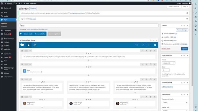How To Export & Import Wpbakery Page Builder Step-By-Step | Save Pages | Templates смотреть онлайн