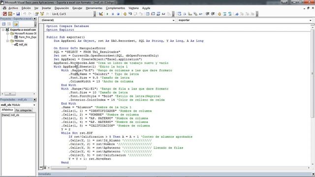 Exportar datos de Access a Excel con formato ? смотреть онлайн