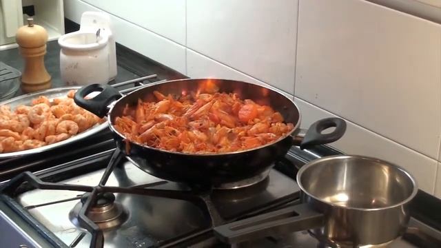 Суп-пюре из Langostinos